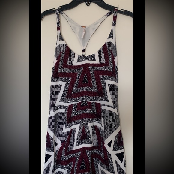 FREE PEOPLE SERVES YOU RIGHT PRINTED MAXI DRESS - Picture 5 of 14